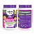 Kit 2 Cremes de Pentear Melancia + Uva Kids Cachinhos Definidos Brilhantes Hidratação Brilho Intenso Nutrição Antifrizz 1Kg Salon Line - Imagem 3