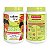 Kit 2 Cremes de Pentear Melancia + Uva Kids Cachinhos Definidos Brilhantes Hidratação Brilho Intenso Nutrição Antifrizz 1Kg Salon Line - Imagem 2