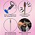 Kit 4 Brocas Tungstênio Umbrella M, Bullet ST Colorful, Umbrella XF Medium, Flame F-720 Alongamento Unhas Gel Fibra Manutenção Lixadeira Motor Manicure - Imagem 6