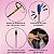 Kit 4 Brocas Tungstênio Umbrella F-Gold, Bullet ST-Colorful, Large Barrel Ball M-BLue, Flame F-720 Lixadeira Elétrica Motor Alongamento Unhas Gel Fibra Manicure Manutenção Porcelana - Imagem 5