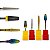 Kit 4 Brocas Tungstênio Umbrella XF, Bullet F-Colorful, Umbrella XF-Medium, Flame F-720 Lixadeira Motor Polidor Manicure Alongamento Unhas de Gel Fibra Manutenção - Imagem 1
