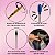 Kit 4 Brocas Umbrella M Gold + Bullet ST-Colorful + Large Barrel Ball M-Blue + Flame F-720, Lixadeira Motor Unhas Alongamento Gel Fibra Manutenção Acabamento Precisão Manicure Profissional - Imagem 5