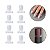 Kit 50 Anéis Transparente Mostruário Esmalte Cores Unhas Expositor Nail Art Design - Imagem 1