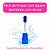 Broca Tungstênio M-Blue Smooth Top Azul Alongamento Unha Gel Fibra Polygel Manicure Design - Imagem 4