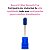 Broca Tungstênio M-Blue Smooth Top Azul Alongamento Unha Gel Fibra Polygel Manicure Design - Imagem 2