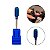Broca Tungstênio M-Blue Large Barrel Ball Azul Manicure Unha Gel Fibra Alongamento Remoção Manutenção Profissional - Imagem 1