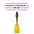 Broca XF Tungstênio Bullet ST Colorful Corte Extra Fino Unhas de Gel Fibra Acabamento Polimento Lixadeira Manicure - Imagem 2