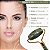 Rolo Massageador Facial Pedra Jade Guasha Aplicador de Creme Anti Ruga Rosto Rotina Skincare - Imagem 3