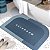 Tapete Emborrachado Azul Bathroom Segurança Antiderrapante Box Banho Decoração Banheiro Casa - Imagem 2