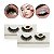 Kit 2 Pares Cílios Postiços Efeito Lifting 5D Volumoso 14mm Maquiagem Realce Olhos Curvatura Definida - Imagem 2