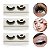Kit 3 Pares Cílios Postiços Efeito Lifting 5D Volumoso Definição 10mm Olhos Maquiagem - Imagem 1