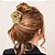 Kit 2 Presilhas Metal Vintage Ondulada Strass Dourado Cabelo Penteado Cravejada Strass Acessório Aço Resistente - Imagem 6