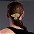 Kit 2 Presilhas de Metal Asa Anjo Coração Dourada Strass Cabelo Penteado Design Atraente Moderno - Imagem 3