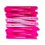 Kit 12 Prendedor Cabelo Presilha Bico de Pato Tons Rosa Cabeleireira Corte Escova Profissional Penteados Salão de Beleza - Imagem 4