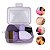 Kit Mini Maleta Make 1 Pincel Mágico Cerdas Macias + 3 Esponjas Maquiagem Pó Base Corretivo - Imagem 2