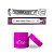 Sachê Refil Gel Construtor Classic Pink Glitter 14g Vòlia + Pote Eco Multicolor Reutilizável com Tampa 30g - Imagem 1