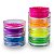 Torre 6 Cores Pó Acrílico Neon Decoração Nail Art Manicure - Imagem 4