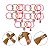 Kit 20 Pulseiras Infantil Pingente Miçanga Colorida Menina - Imagem 3
