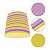 Kit 10 Mini Lixa Bumerangue Gramatura 100/180 Unhas de Gel - Imagem 2
