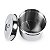 Frasco Armazenamento Aço Inox 8CM Gaze Algodão Consultório - Imagem 3