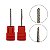 Broca Tungstênio 2 em 1 F Small Umbrella & Barrel Ball Unhas - Imagem 1