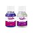 Kit 2 Base Esmalte Tratamento Unhas Extra e Mega Brilho 60ml - Imagem 1
