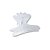 Kit 48 Presilha Prendedor Transparente Sorriso Cabelos Salão - Imagem 5