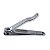 Kit 2 Cortador Unha Grande Lixa Manicure Pedicure Aço Inox - Imagem 4
