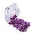 Kit 24 Glitter Decoração Unha Gel Nail Art Maquiagem Rosa - Imagem 4