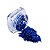 Kit 24 Glitter Decoração Unha Gel Nail Art Maquiagem Azul - Imagem 4