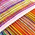 Kit 3 Necessaire Estojo Nylon Colorida Viagem Escola Make - Imagem 3