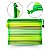 Kit 10 Necessaire Estojo Nylon Colorida Viagem Escola Make - Imagem 7