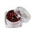Kit 6 Glitter Pó Cromado Metalizado Unhas de Gel Vermelho - Imagem 4