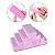 Kit 20 Lixa Bloco Rosa Polidora Fecha Poros Polir Unhas - Imagem 1