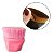 Kit Pincel Mágico Oval + Esponja Base Rosto Pele Maquiagem - Imagem 3