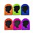 Kit 48 Unidades Giz Tinta Lavável Cabelo Colorido, 6 Cores - Imagem 3