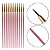 Kit 12 Pinceis Ponta Fina Decoração Unhas Make Delineado - Imagem 1