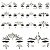 Kit 3 Adesivos Faciais Fluorescentes Carnaval Pedraria Strass - Imagem 3