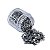 Kit 12 Glitter Prata Decoração Unhas Encapsulada Gel Fibra - Imagem 4
