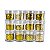 Kit 12 Glitter Dourado Decoração Unhas Encapsulada Gel Fibra - Imagem 3