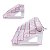 Expositor Suporte Esmaltes Acrílico 5 Degraus Rosa Para 60un - Imagem 3