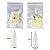 500 Tips Stiletto Natural Leitosa Unhas de Gel Honey Girl - Imagem 6