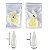 500 Tips Stiletto Natural Leitosa Unhas de Gel Honey Girl - Imagem 5