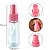 Kit 3 Frasco Higiene Spray Pump Bisnaga Viagem Creme Shampoo - Imagem 3