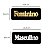 Kit 2 Placa Sinalizar Preto Masculino Prata Feminino Dourado - Imagem 5