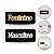 Kit 2 Placa Sinalizar Preto Masculino Prata Feminino Dourado - Imagem 1