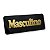 Kit 2 Placa Sinalização Masculino Feminino Preto Dourado - Imagem 3