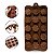Forma de Silicone 3 Flores Rosas Confeitaria Molde Trufas - Imagem 1