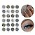 Kit 24 Glitter Decoração Encapsulamento Unhas Nail Art Prata - Imagem 2