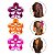 Kit 12 Presilha Prendedor Acessório Cabelo Flor Perolada - Imagem 1